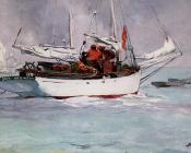 Sponge Boats, Key West - 温斯洛·荷默